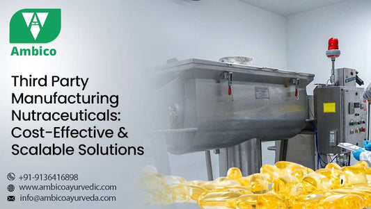 Third Party Manufacturing Nutraceuticals