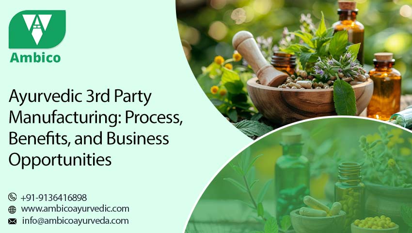 Ayurvedic 3rd Party Manufacturing: Process, Benefits, and Business Opportunities