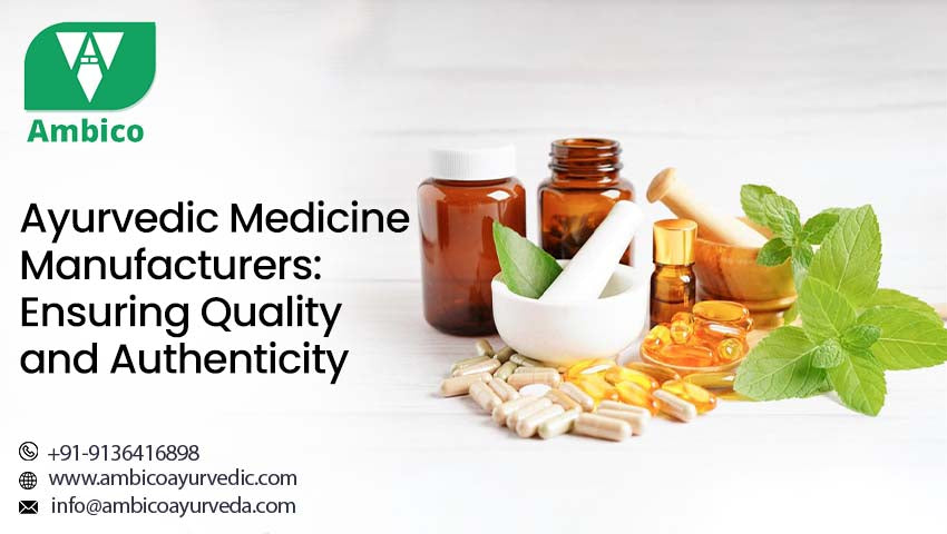 Ayurvedic Medicine Manufacturers