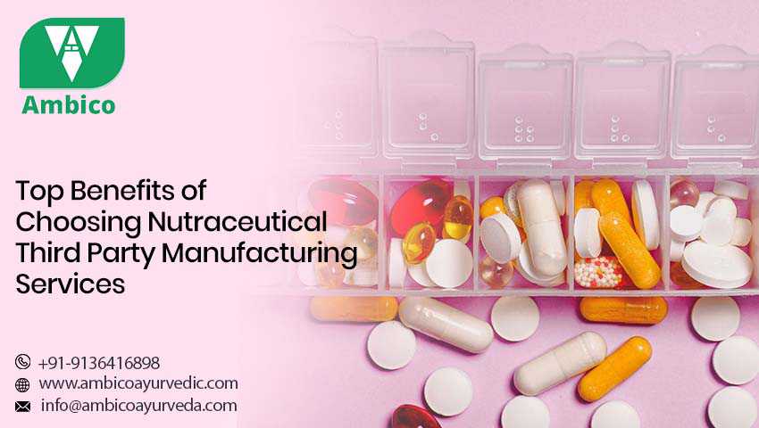 Nutraceutical Third Party Manufacturing