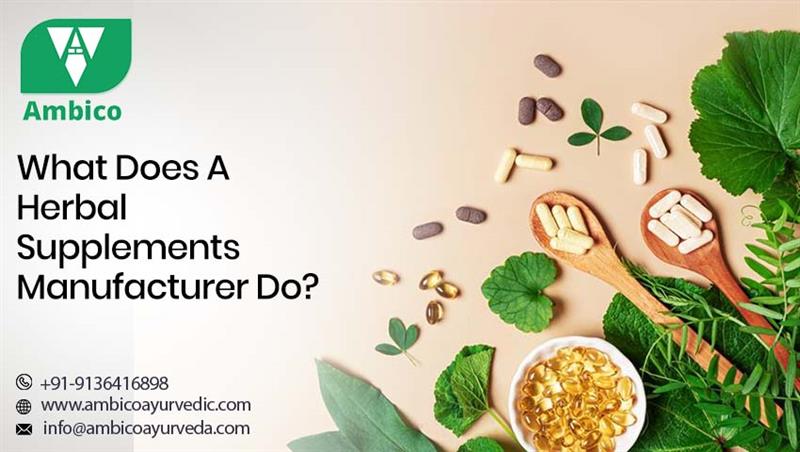 Herbal Supplements Manufacturer