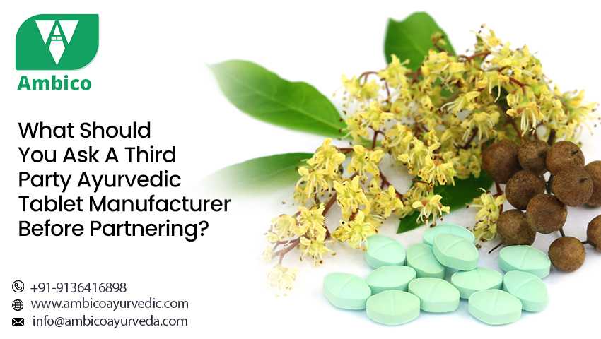 Third Party Ayurvedic Tablet Manufacturer